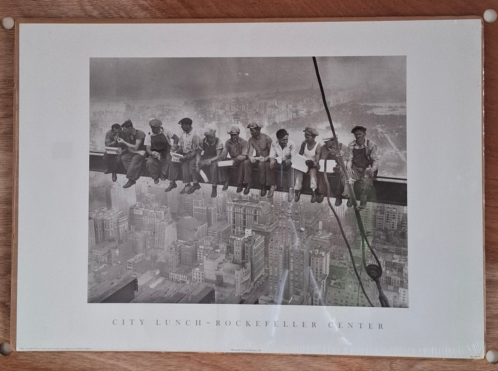 IKEA City Lunch Rockefeller Center Poster 50x70cm, Verzamelen, Posters, Rechthoekig Liggend, Nieuw, Ophalen of Verzenden, A1 t/m A3