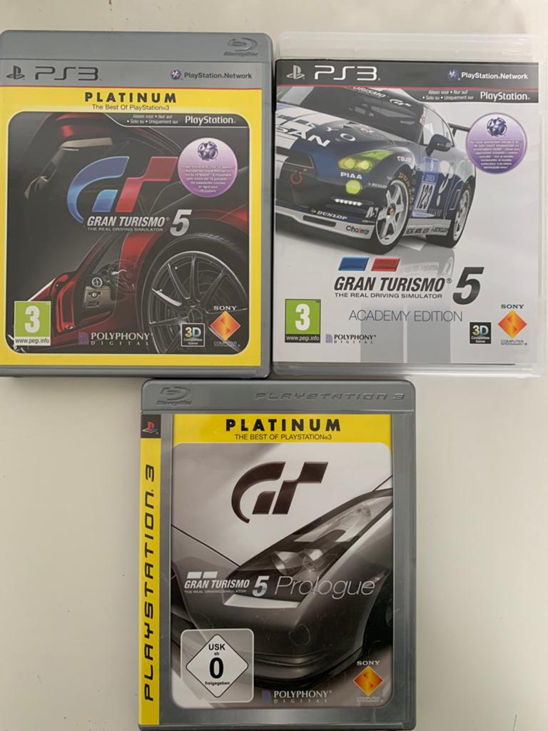 Ps3 3x Gran Turismo voor 7,50, 1 speler, Racen en Vliegen, Ophalen of Verzenden, Zo goed als nieuw