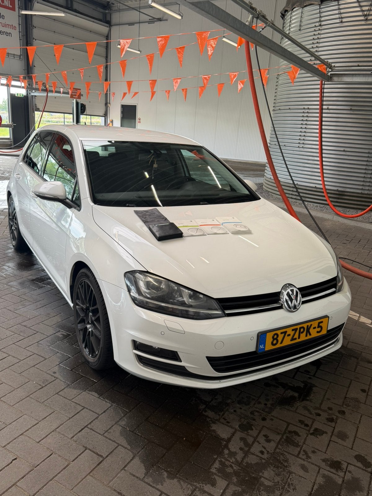 Volkswagen Golf 7 1.4 TSI Highline Automaat | Topstaat, Auto's, Volkswagen, Zwart, 4 cilinders, Alcantara, Origineel Nederlands