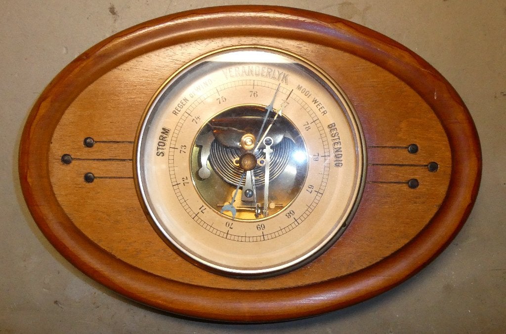 barometer, Audio, Tv en Foto, Weerstations en Barometers, Ophalen of Verzenden, Gebruikt, Barometer