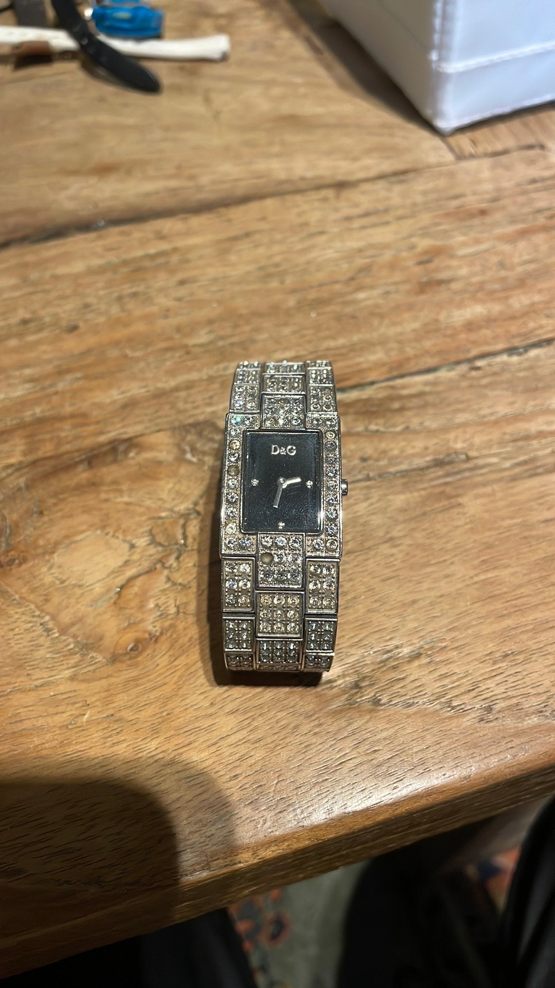 D&G Time  Dolce & Gabbana, Sieraden, Tassen en Uiterlijk, Overige merken, Staal, Met bandje, Polshorloge