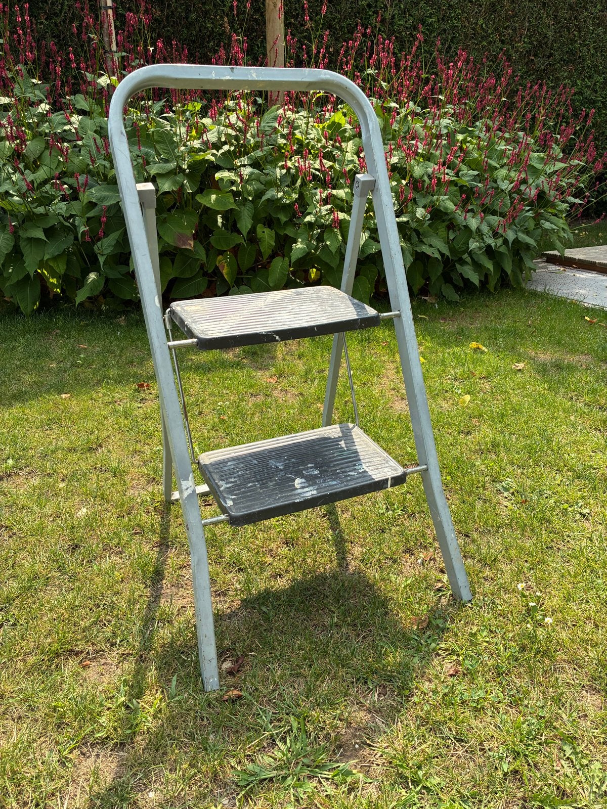 Stevige keukentrap met 2 treden - ideaal na verbouwing, Ophalen, Gebruikt, Trap, Opvouwbaar of Inschuifbaar