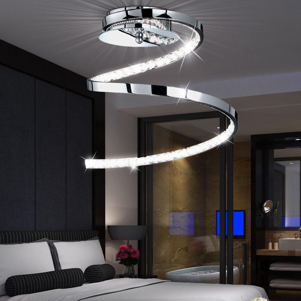 LED-Spiraal-Kroonluchter Woonkamer Verlichting Spiraallamp, Huis en Inrichting, Ophalen of Verzenden, Nieuw