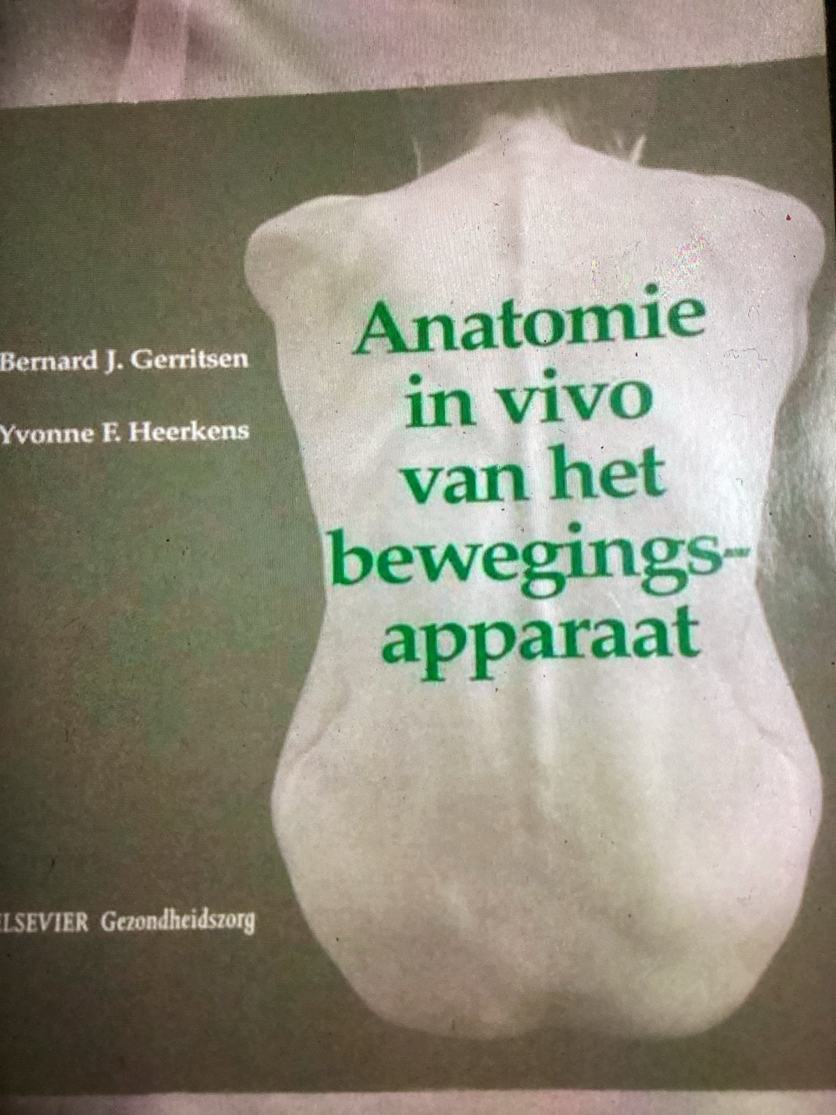 Anatomie in Vivo van het Bewegingsapparaat, Boeken, Ophalen of Verzenden, Beta, Zo goed als nieuw, WO