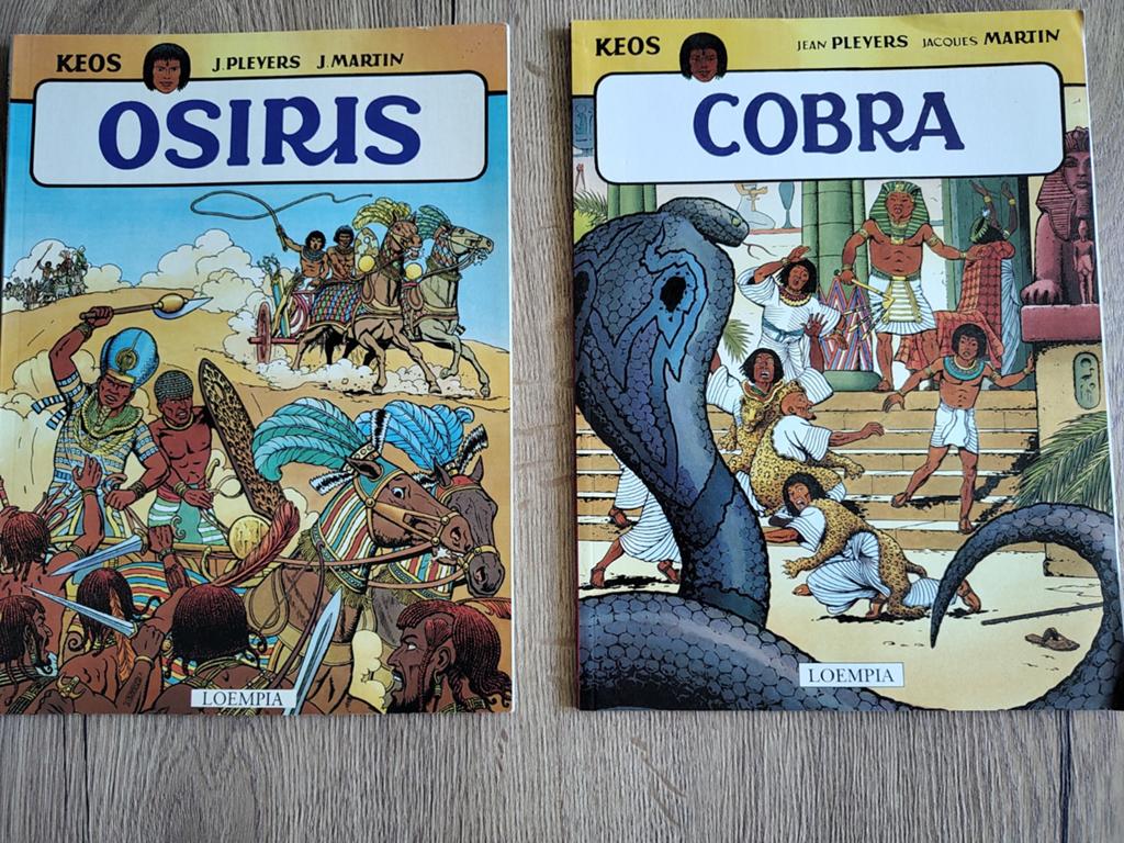 Keos: Osiris & Cobra, Boeken, Meerdere stripboeken, Ophalen of Verzenden, Zo goed als nieuw, J. Pleyers, J. Martin