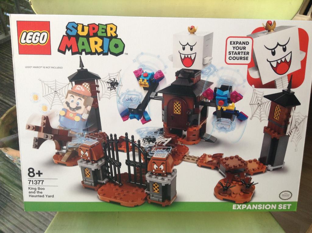 Lego Super Mario 71377 King Boo en de spooktuin (MISB), Overige thema's, Lego, Nieuw, Ophalen of Verzenden