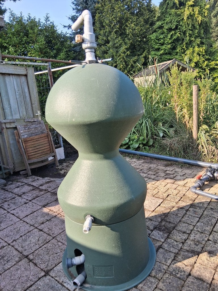 beat filter voor vijver, Ophalen