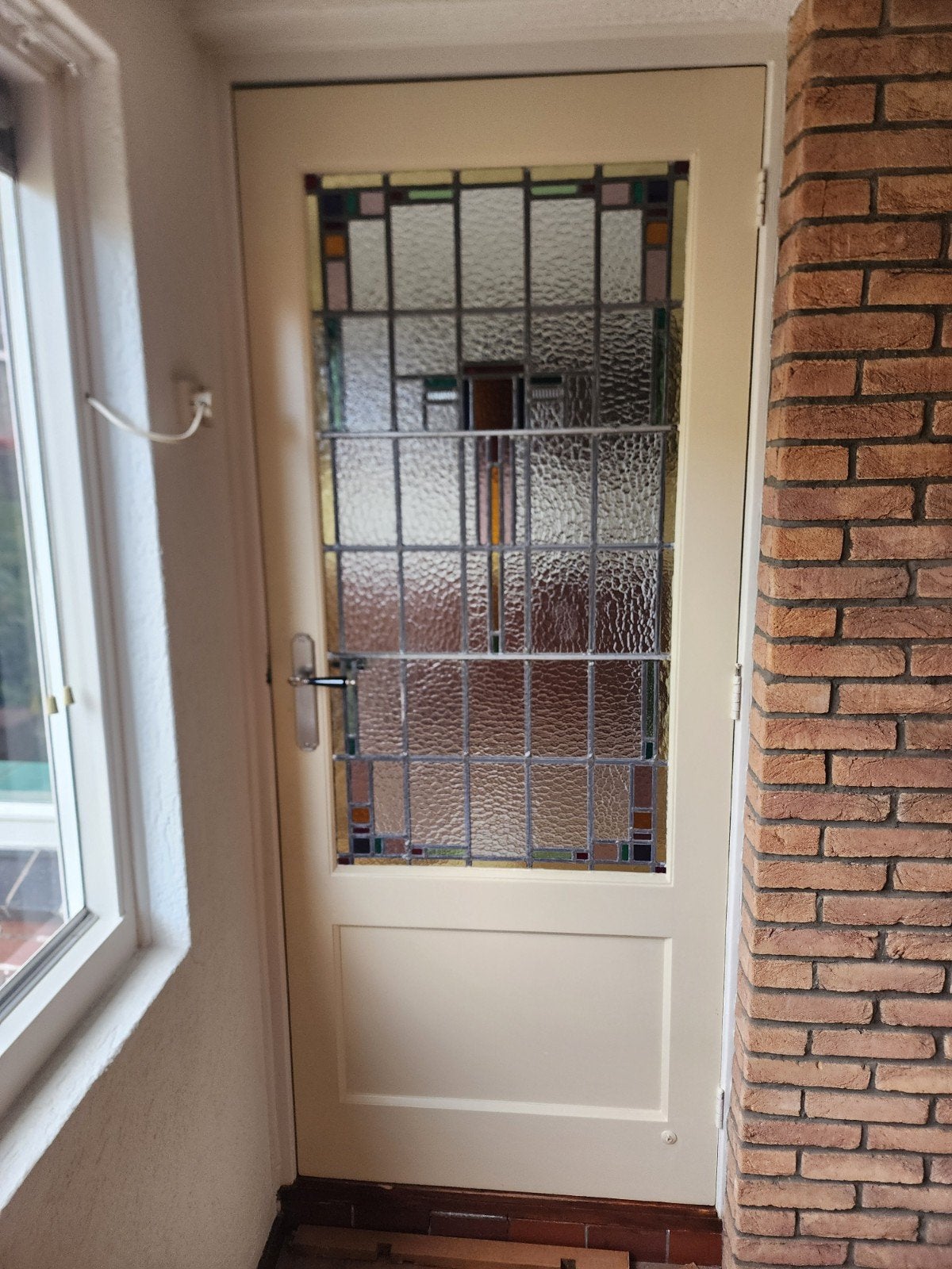 Prachtige glas in lood deuren en ramen (7 deuren, 6 ramen), Doe-het-zelf en Verbouw, Ophalen