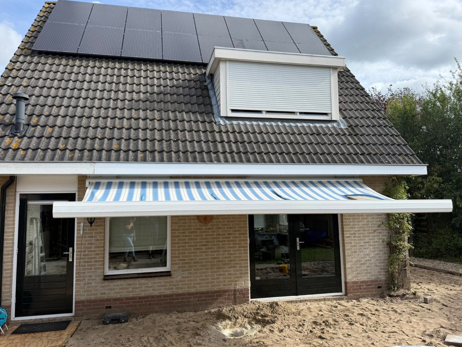Zonnescherm 5.5 x 2.5 m