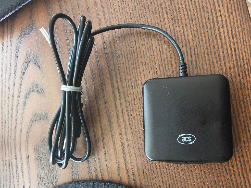 ACS ACR39U-U1 Smart Card Reader paslezer op USB, Ophalen of Verzenden, Nieuw, ACS