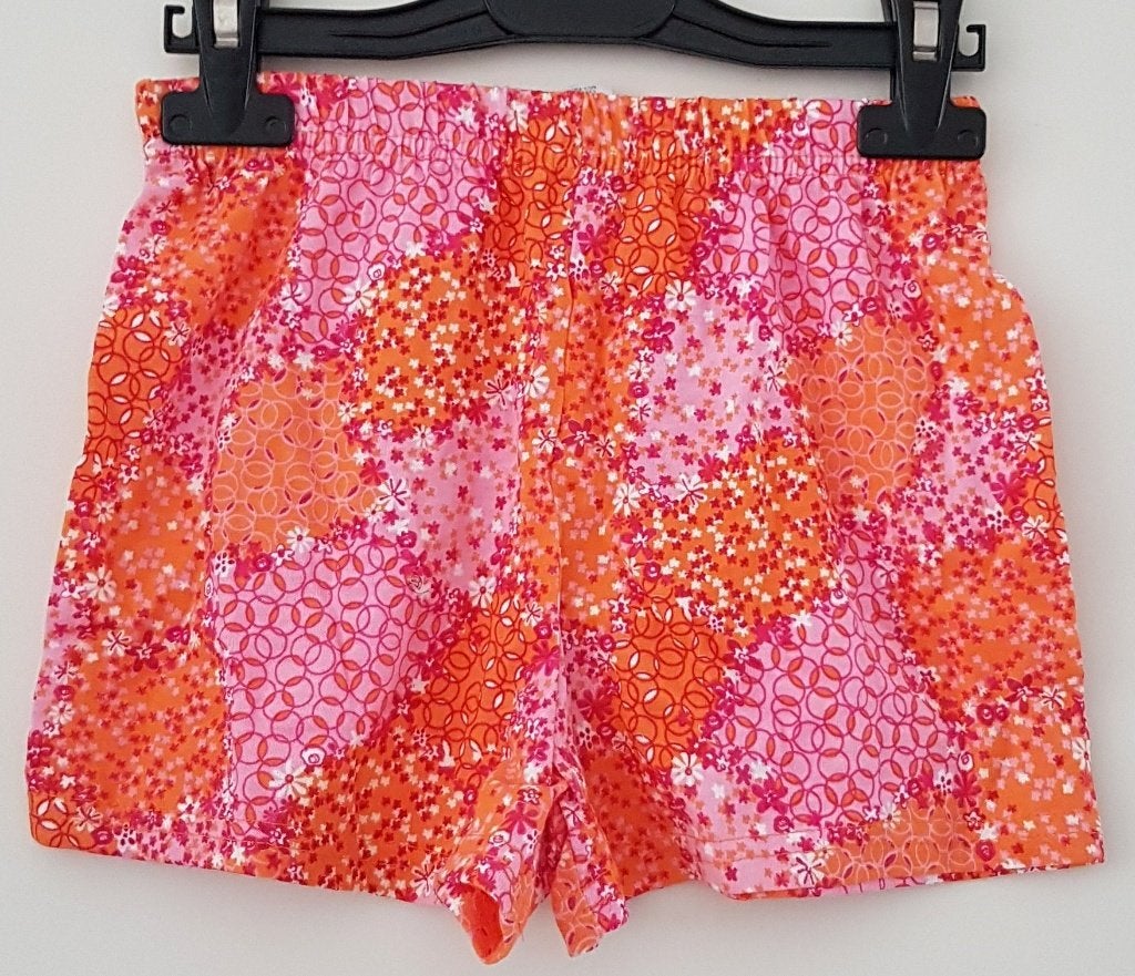 Short roze/oranje maat 140/146 *NIEUW* (0819) a, Kinderen en Baby's, Kinderkleding | Maat 140, Ophalen of Verzenden, Nieuw, Meisje