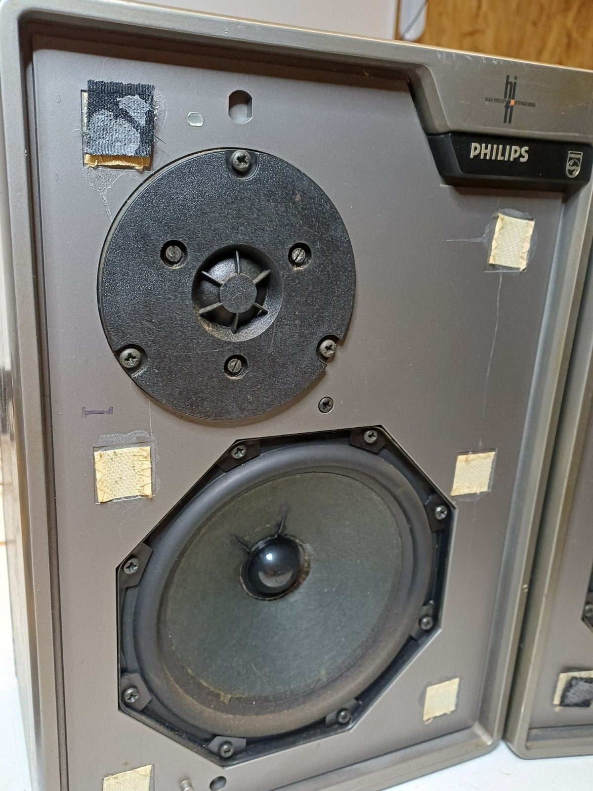 Philips 22AH462/0R full range luidsprekers jaren '70, Ophalen of Verzenden