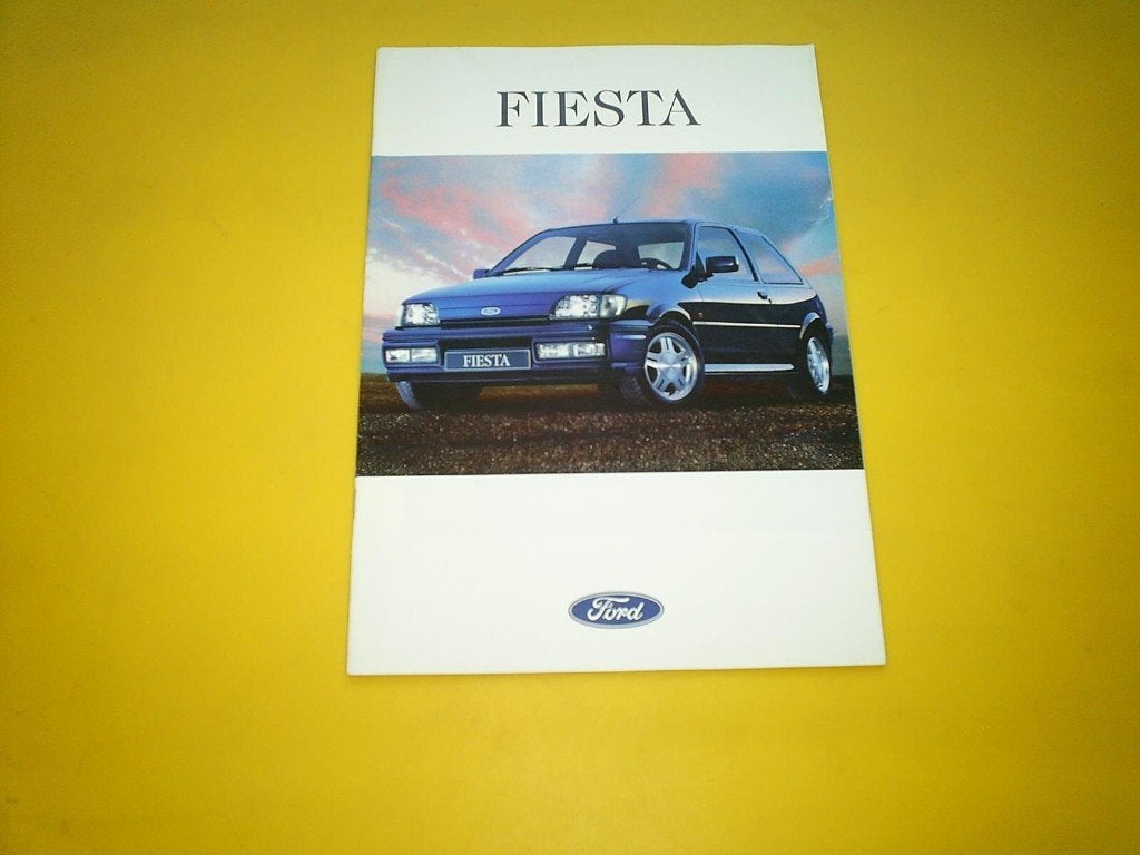 Ford Fiesta o.a. XR2i XR 2 i [ januari 1993 ], Verzenden, Zo goed als nieuw, Ford