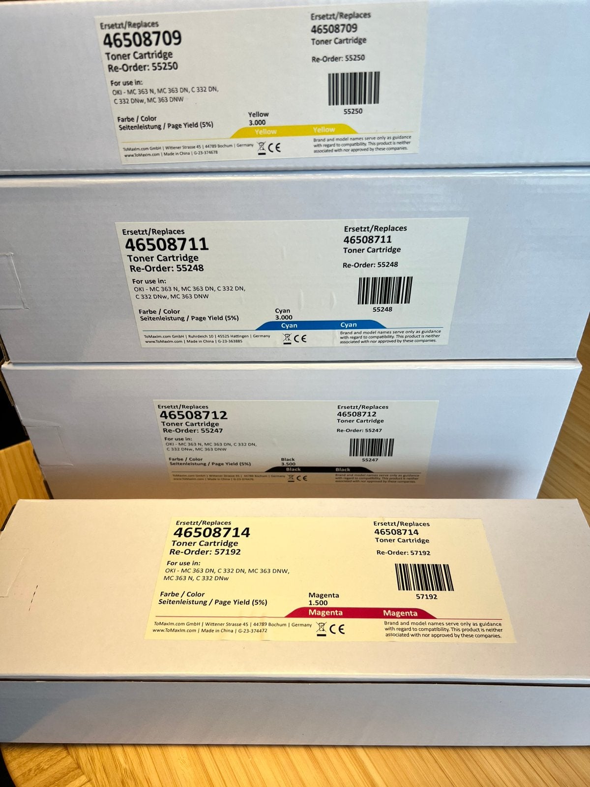 OKI MV 363 cartridges huismerk, Ophalen of Verzenden, Nieuw, Cartridge