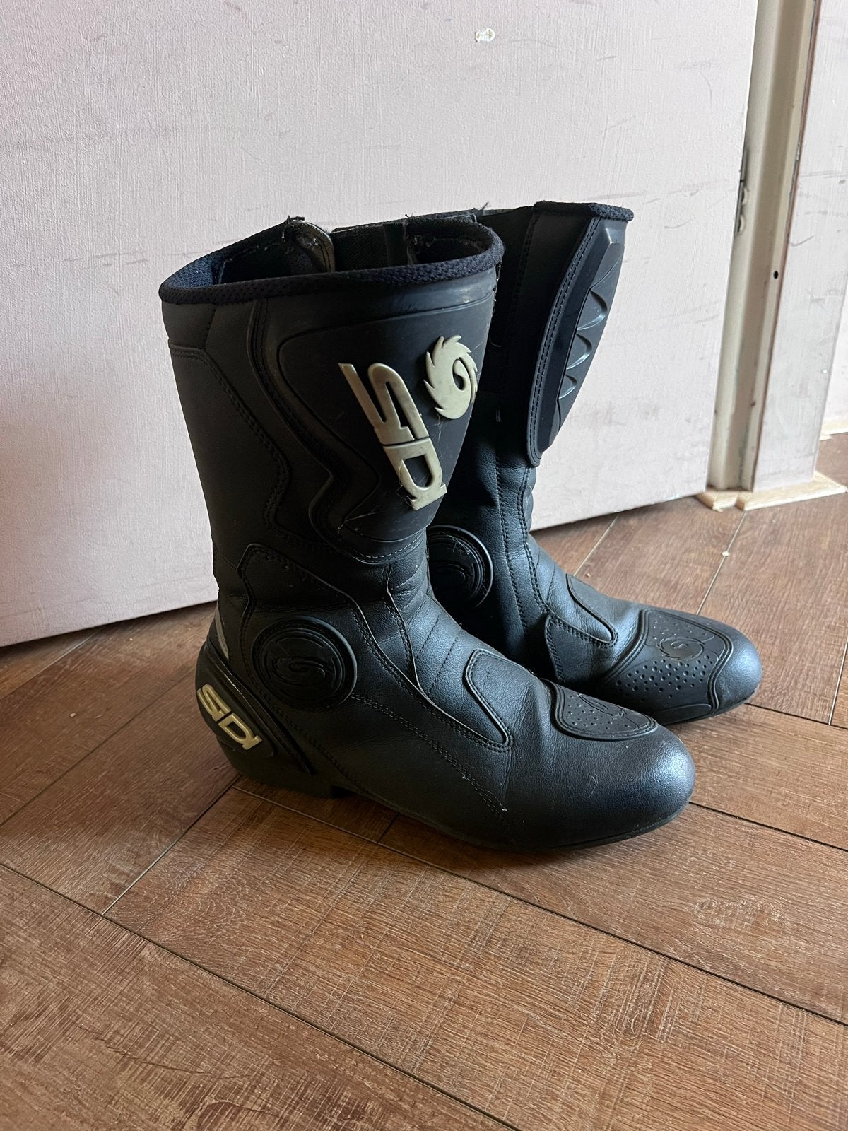 SIDI Motorlaarzen Zwart Maat 45, Motoren, Kleding | Motorkleding, Ophalen of Verzenden, Tweedehands, Heren, Laarzen