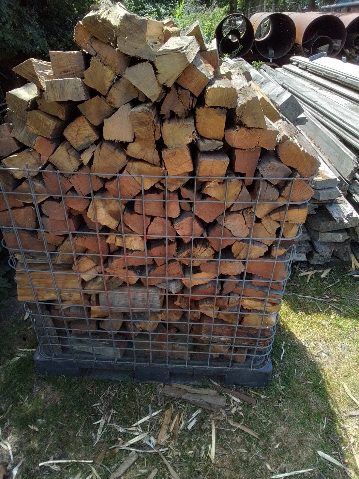 brandhout azobe hardhout, Minder dan 3 m³, Ophalen