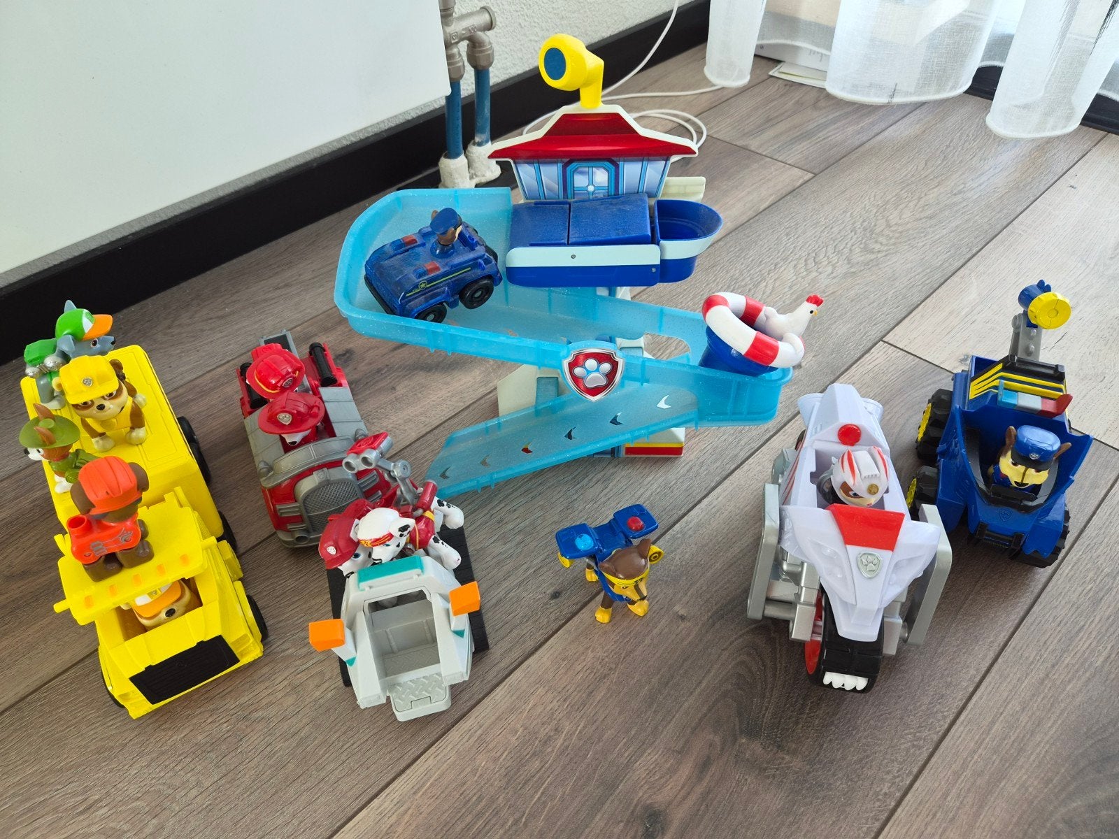 Paw Patrol collectie, Ophalen