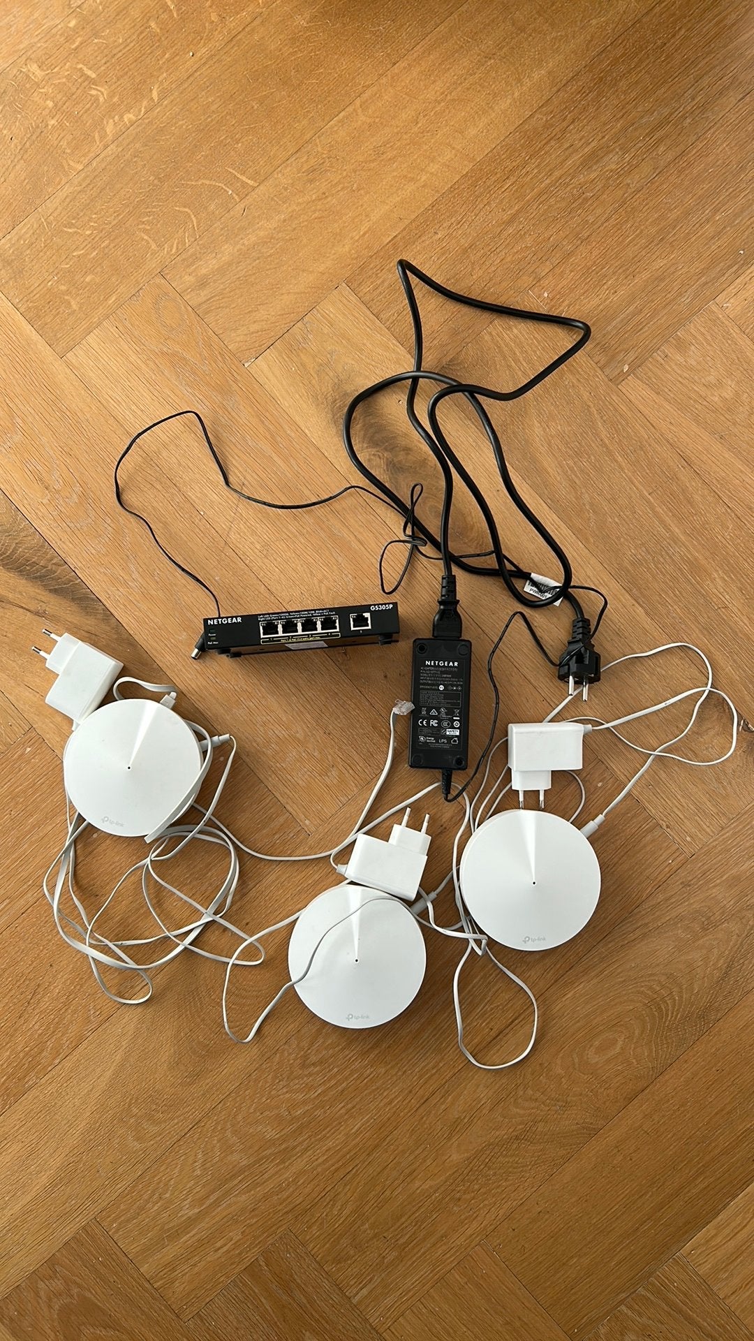 WiFi Deco versterkers, Netgear Switch + Netgear adapter, Computers en Software, Ophalen, Gebruikt