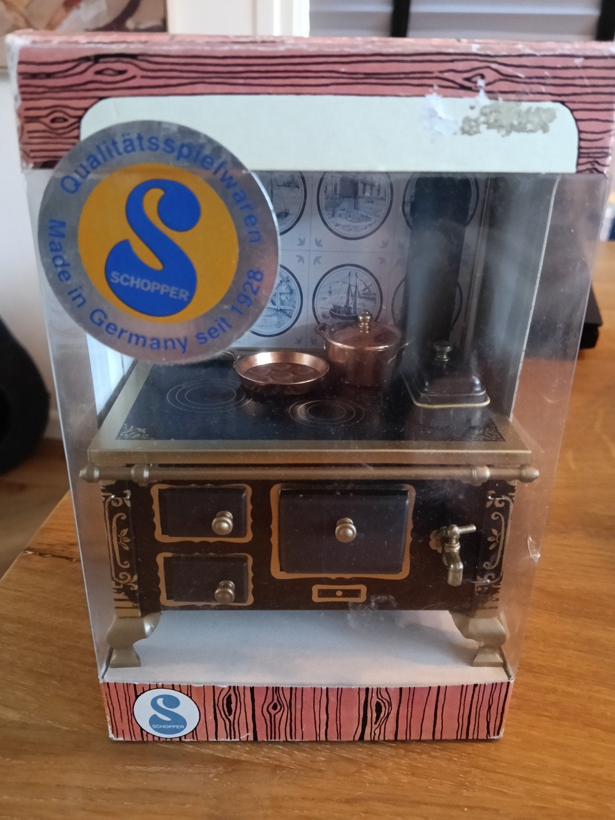 Schopper Miniatuur Fornuis uit Oma's Keuken - Nieuw in doos, Ophalen of Verzenden