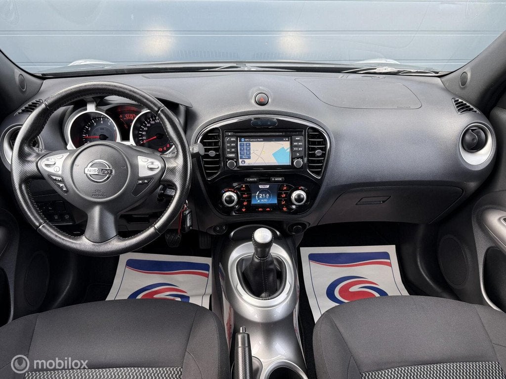 Nissan Juke 1.2 DIG-T S/S Acenta Camera DAB Navi Clima Facel, Auto's, Nissan, Voorwielaandrijving, 639 kg, Euro 6, 116 pk