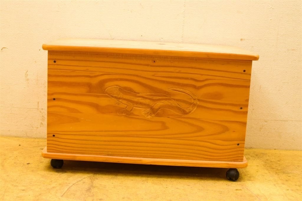 Houten kist 51134, Ophalen of Verzenden, Gebruikt, 50 tot 100 cm, Minder dan 50 cm