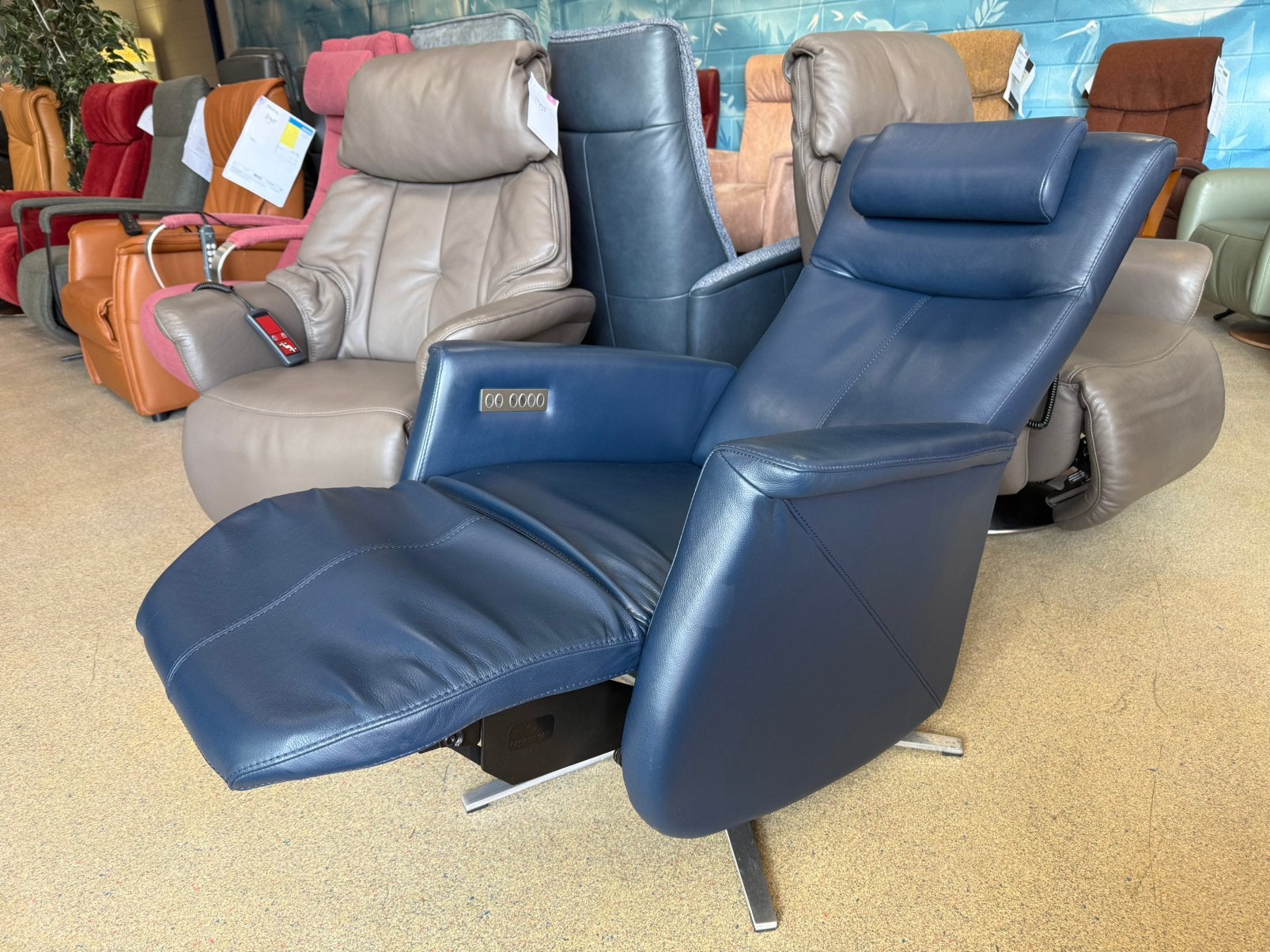Prominent sta op luxe relax stoel gratis bezorging
