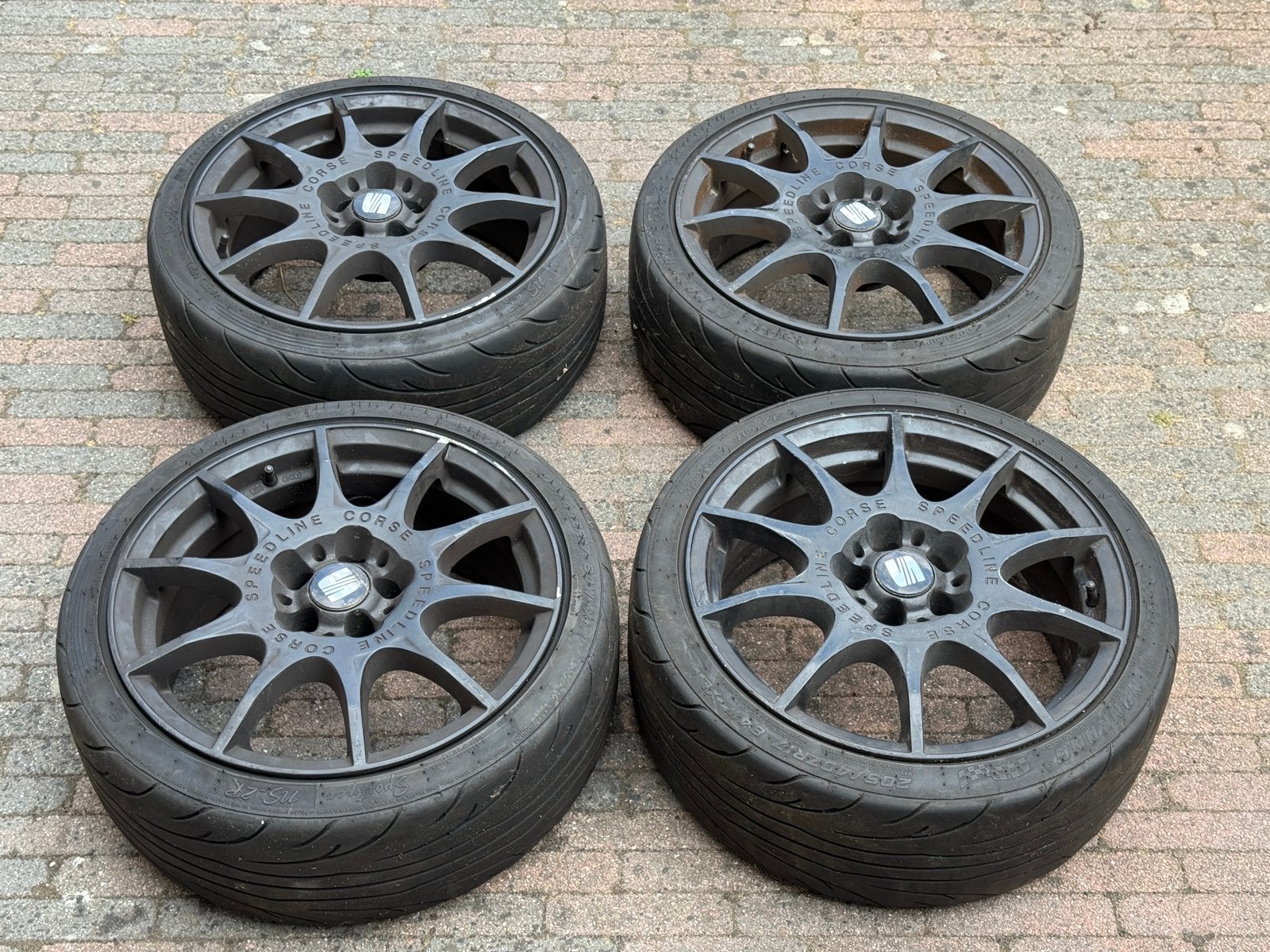17 Inch Speedline Corse Velgen (Nieuwprijs €1200+), Ophalen