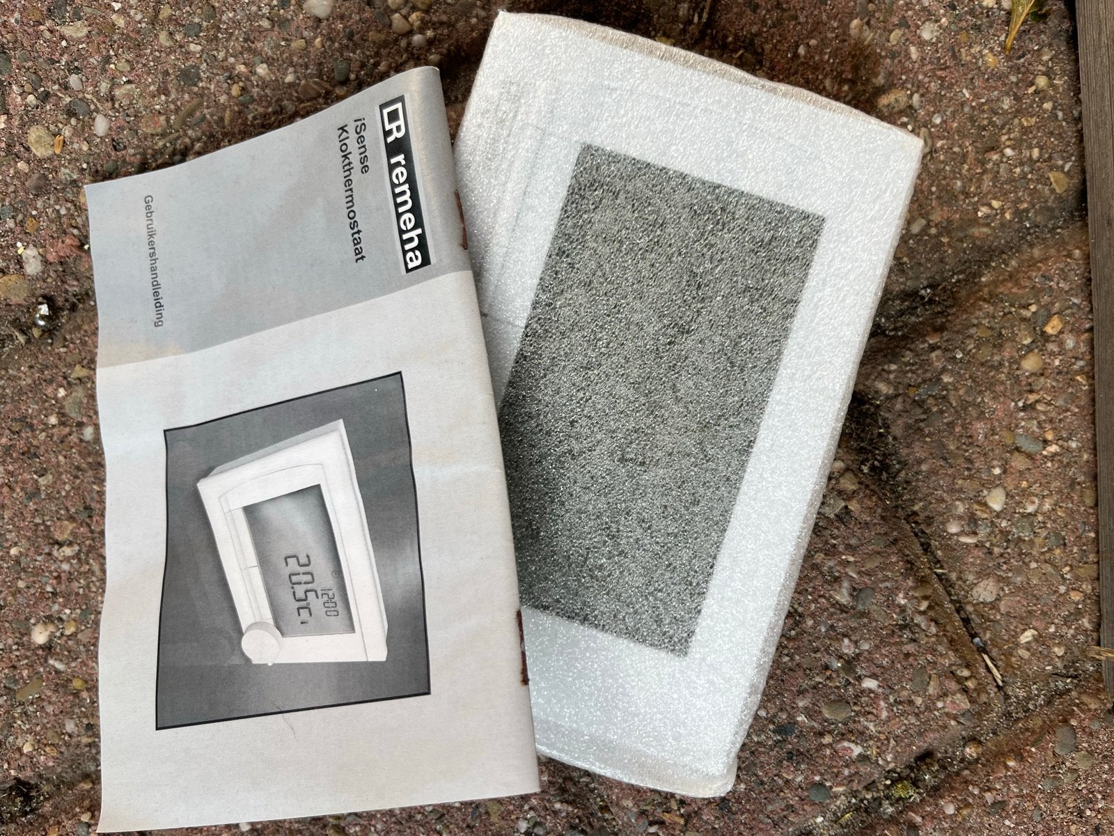 Remeha iSense Klokthermostaat - Zo goed als nieuw, Doe-het-zelf en Verbouw, Ophalen of Verzenden, Slimme thermostaat, Nieuw
