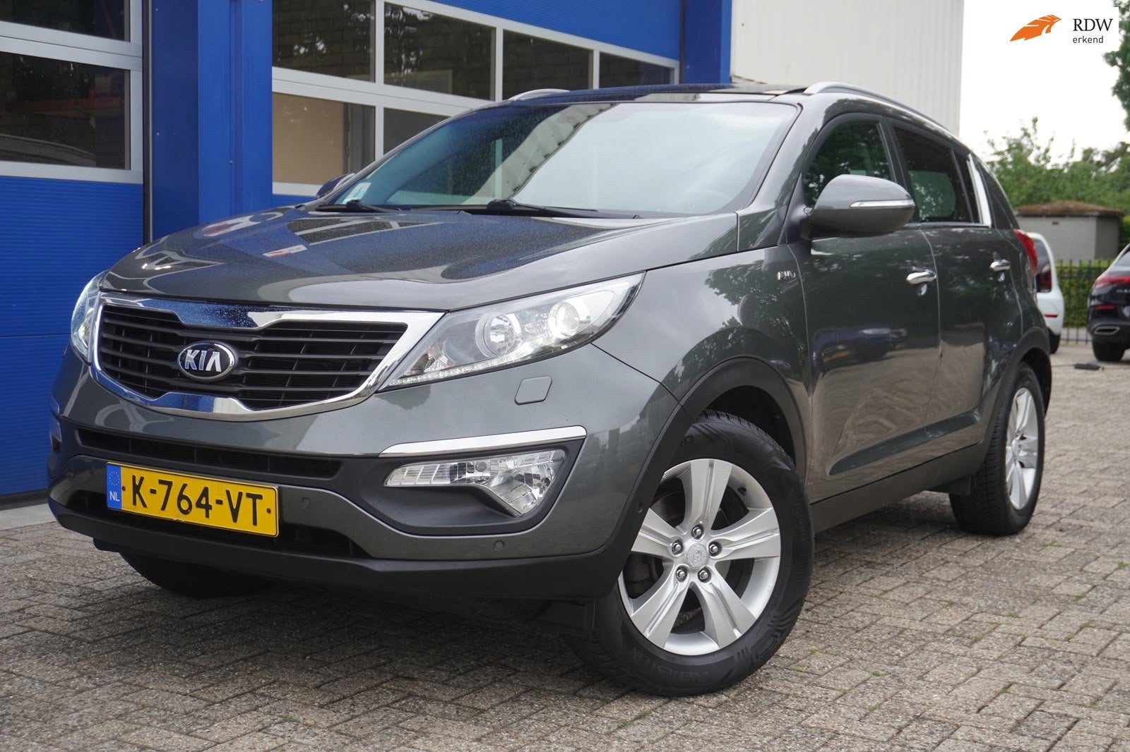 Kia Sportage 2.0 Super Pack AWD, Auto's, Automaat, Gebruikt, Zwart, 4 cilinders