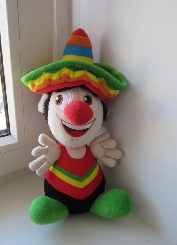 Efteling knuffel Carnaval Festival, Verzamelen, Efteling, Verzenden, Zo goed als nieuw, Overige typen