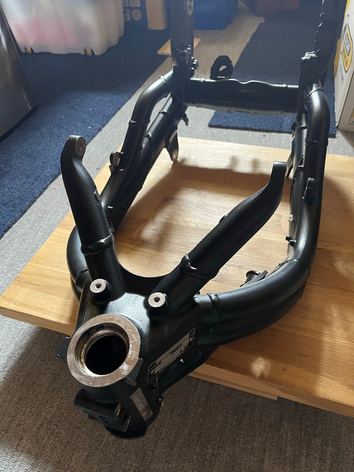 Triumph Speed Triple 1050 Frame + Kenteken (2006), Motoren, Ophalen of Verzenden, Gebruikt