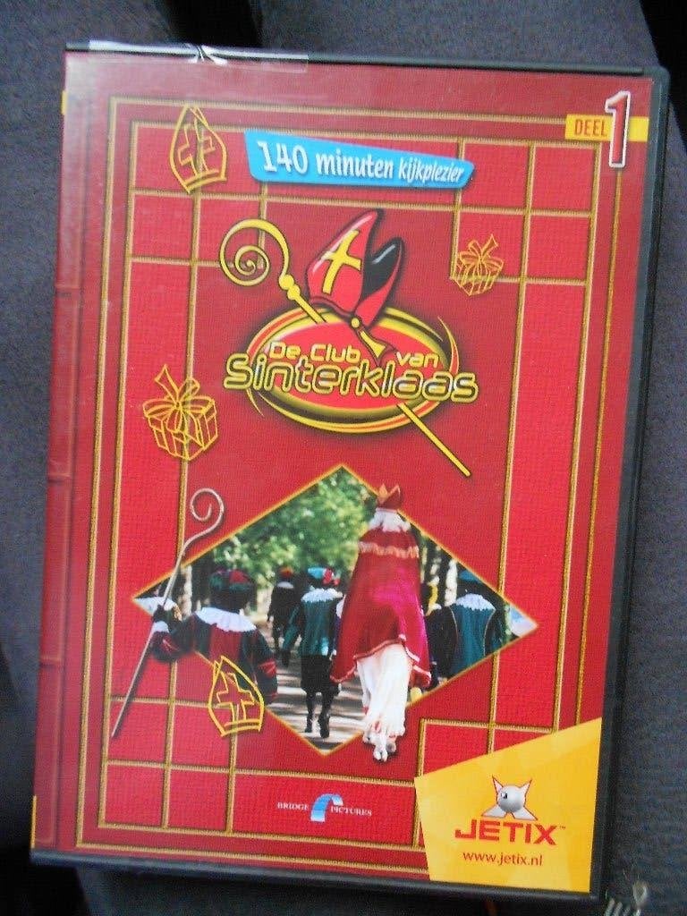 5 DVD`s De club van Sinterklaas deel 1 t/m 5, Ophalen, Gebruikt
