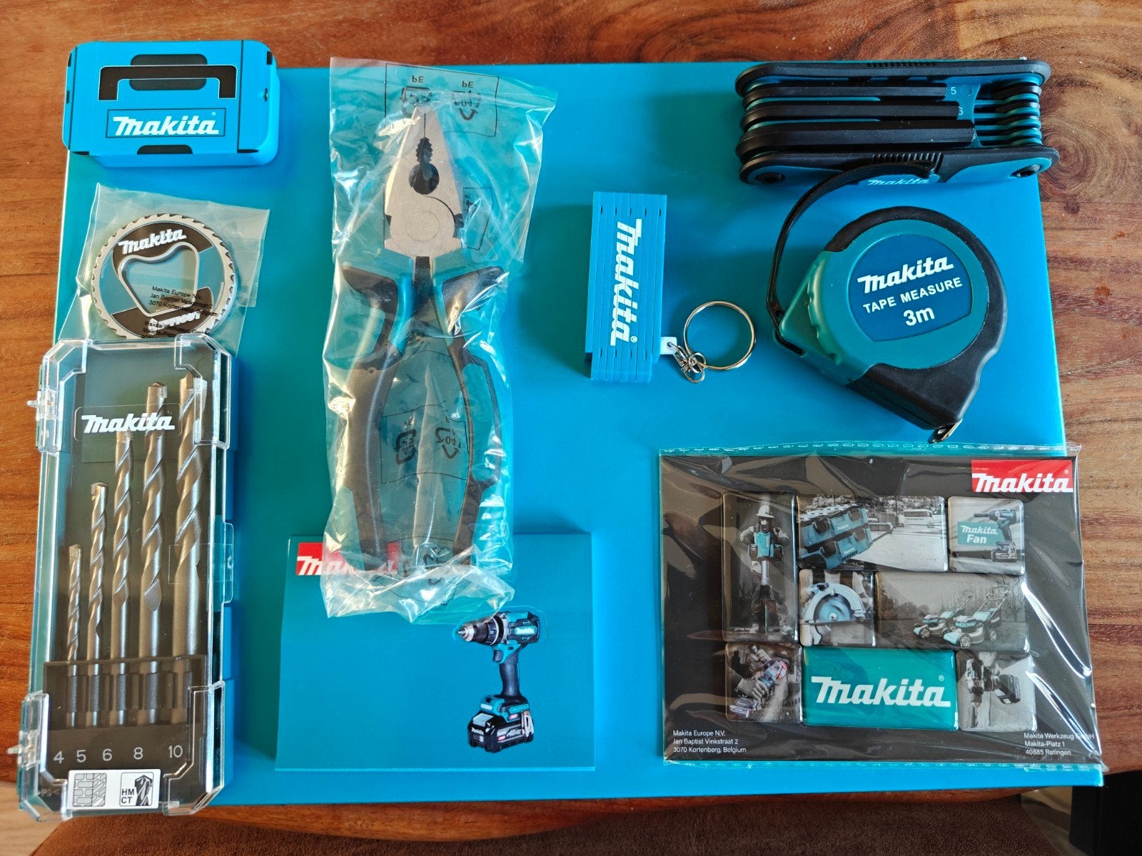 Makita 9 delige accesoires set, Ophalen of Verzenden, Nieuw