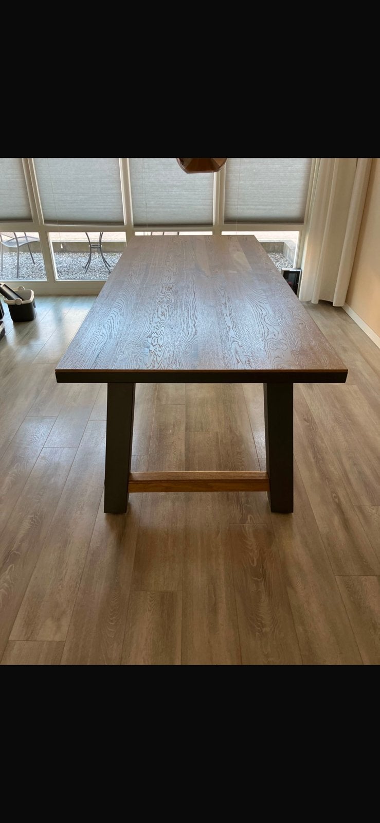 Eetkamertafel, Ophalen, 200 cm of meer, 50 tot 100 cm, Zo goed als nieuw
