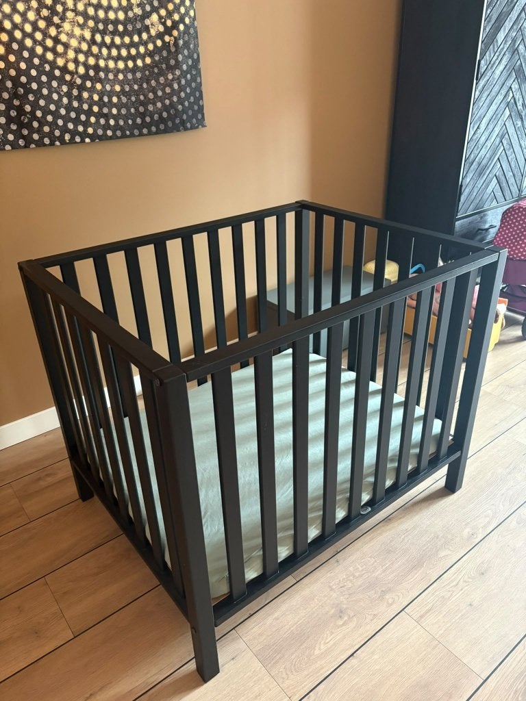 TWF babybox - met matras, Ophalen, Zo goed als nieuw, Rechthoekig