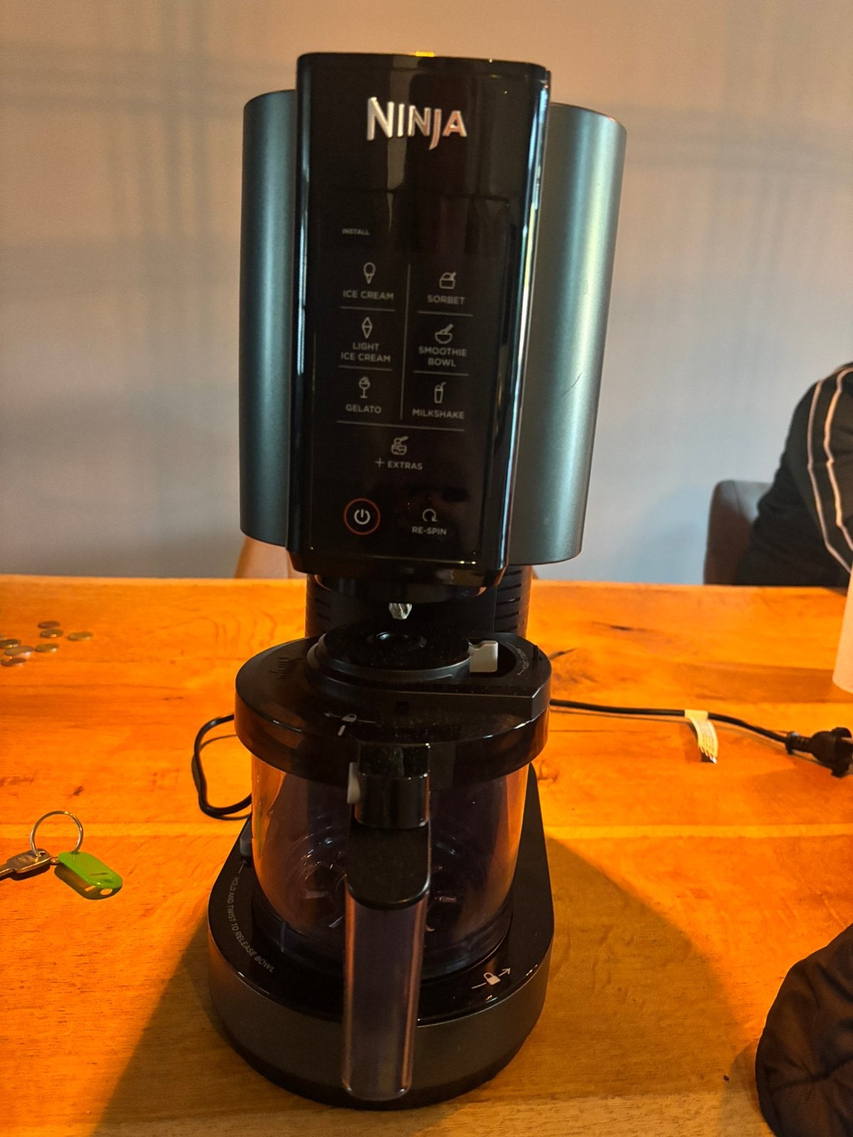 Ninja Creamy ijsmaker, Witgoed en Apparatuur, IJsmachines, Ophalen of Verzenden, Zo goed als nieuw