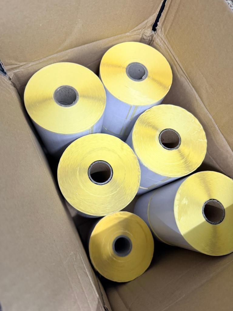 Thermische verzendlabels 102x150 mm (PostNL, DHL, GLS, UPS), T, Nieuw, Ophalen of Verzenden, N