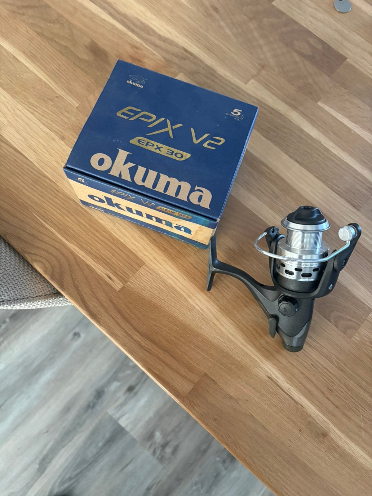Okuma epix v2 epx 30 feeder karper vrijloop molen, Ophalen of Verzenden, Zo goed als nieuw, Molen