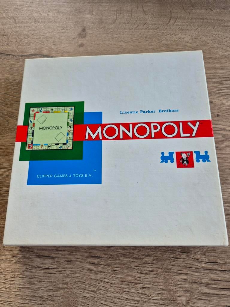 Monopoly Clipper games & toys n.v, Ophalen of Verzenden, Zo goed als nieuw