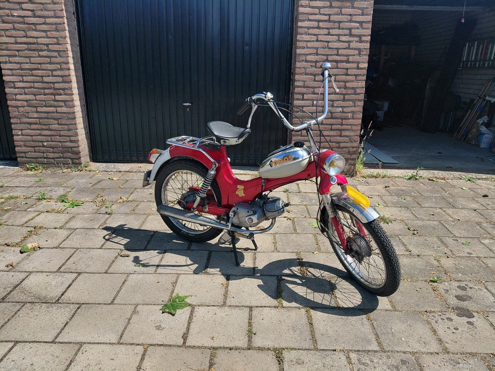 Tomos 4tl 1982 geel kenteken, Ophalen, Gebruikt, Overige modellen, Maximaal 45 km/u