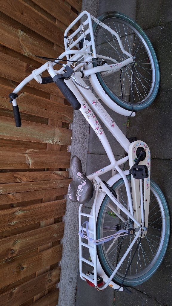 26 inch Volare Meisjes fiets, Terugtraprem, Gebruikt, Volare, Handrem