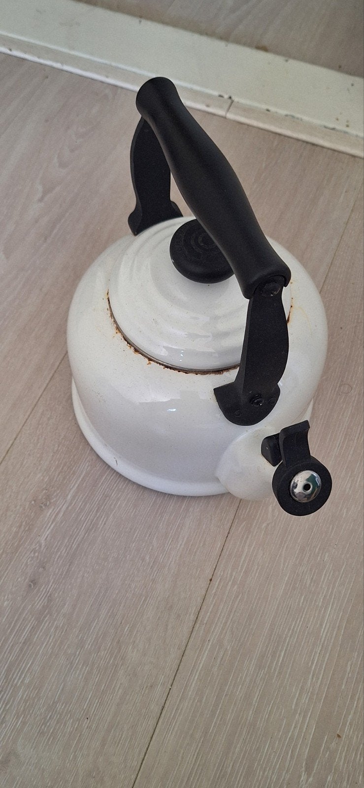 Le Creuset fluitketel - Wit, 2.1L, Ophalen