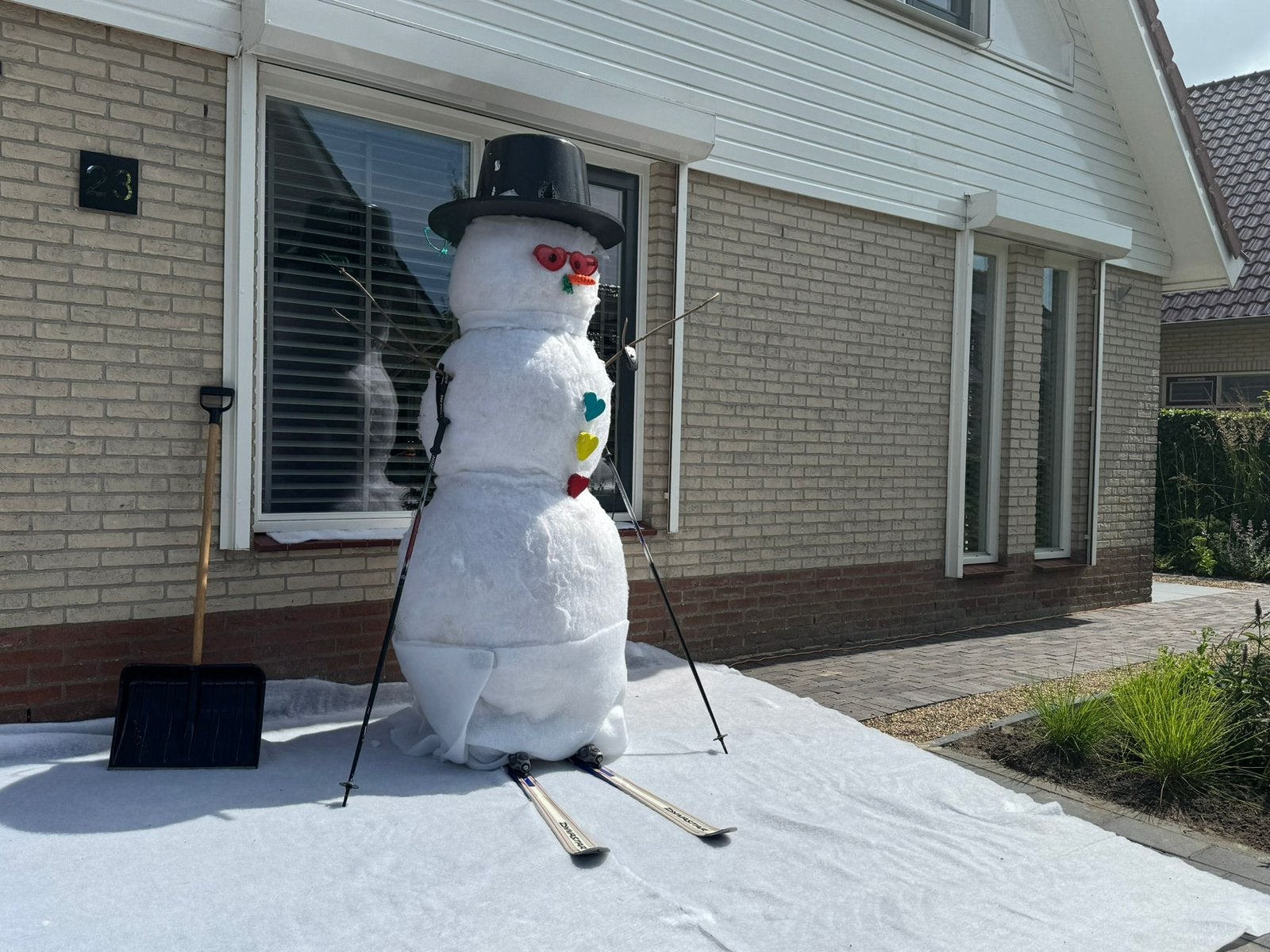 Te huur: XXL Sneeuwpop ️ met ingebouwde sneeuwmachine, Ophalen, Gebruikt, Overige