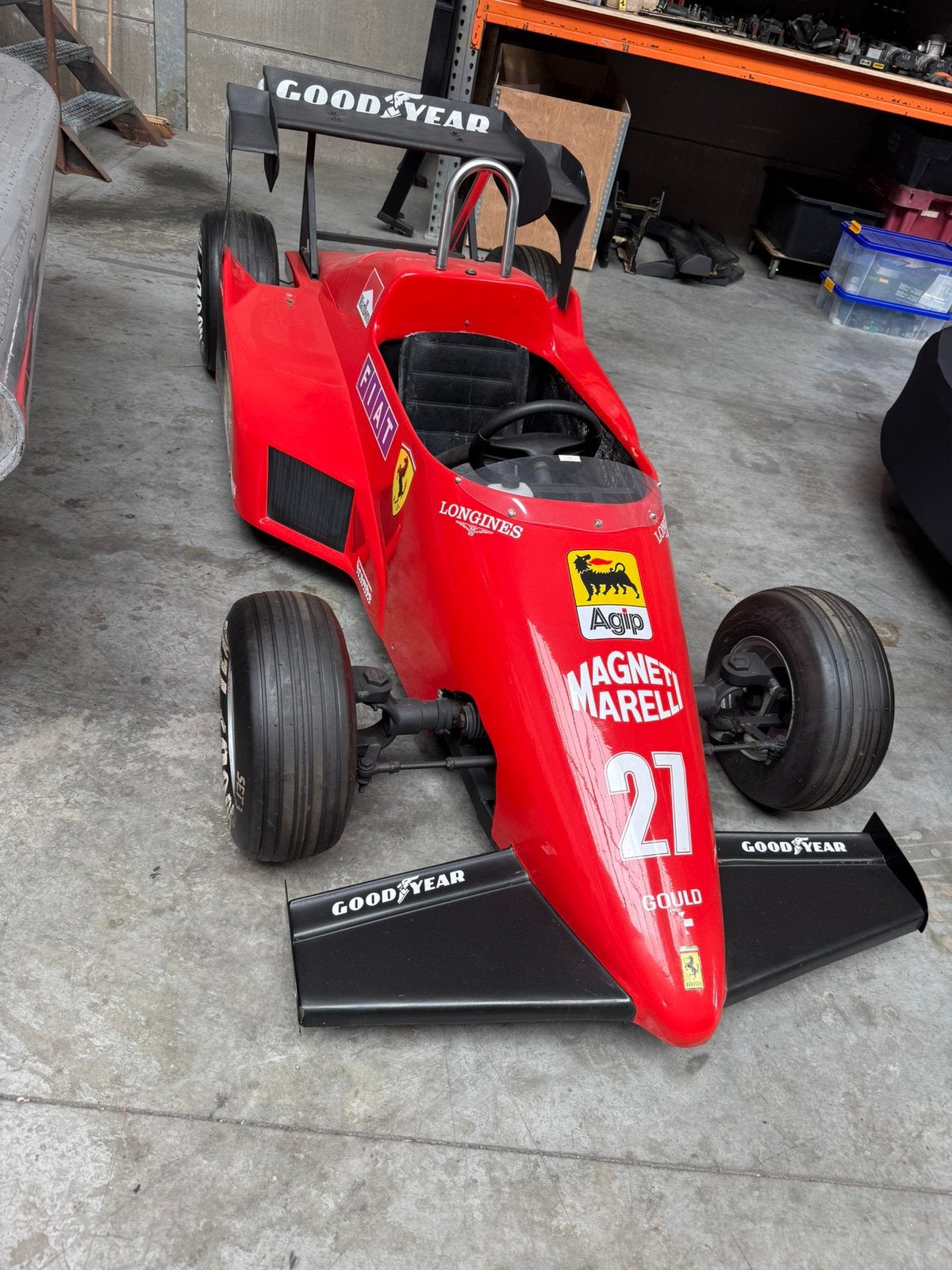 FERRARI 126C4 FORMULA 1 Childern’car., Benzine, Gebruikt, Ophalen of Verzenden, Auto onroad
