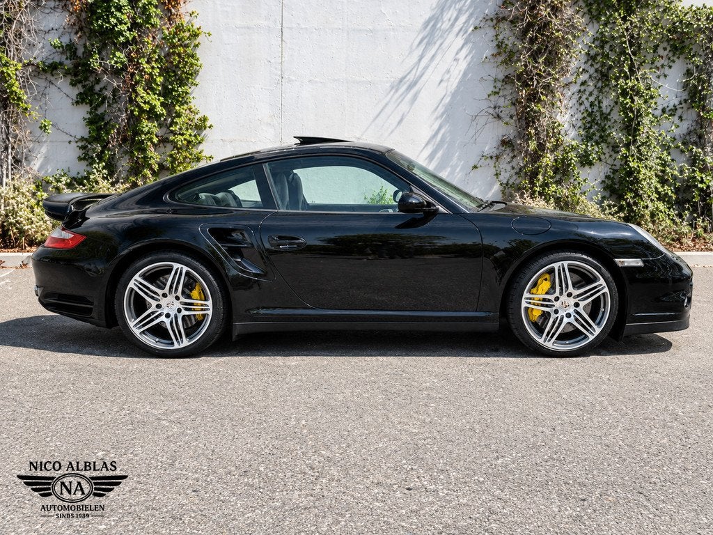 Porsche 911 3.6 Turbo 1e eigenaar (78 jaar oud) perfect orig, Auto's, Automaat, Dealer onderhouden, Gebruikt, Zwart