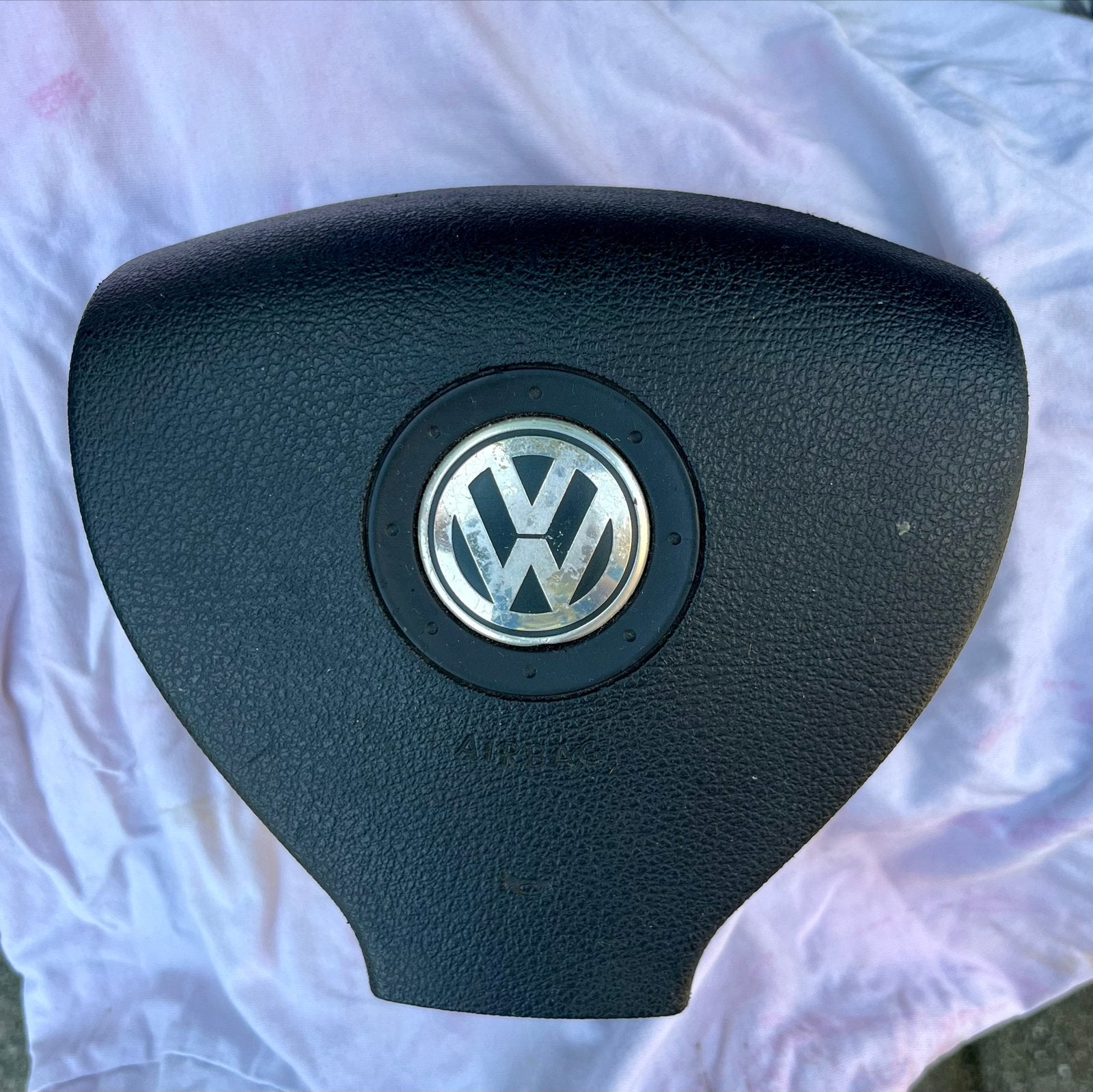 Volkswagen Golf 5 stuur airbag, (Passat, Touran, Caddy), Ophalen of Verzenden, Gebruikt, Volkswagen