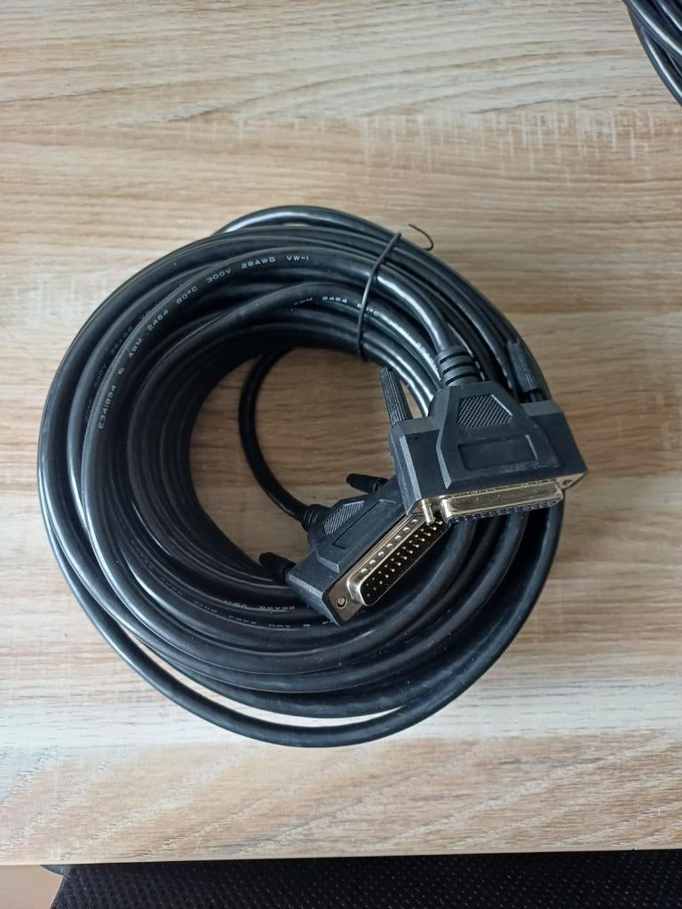 ILDA Laser Kabel - 2x 25 meter (Nieuw & Z.G.A.N.), Ophalen of Verzenden, Zo goed als nieuw, Licht