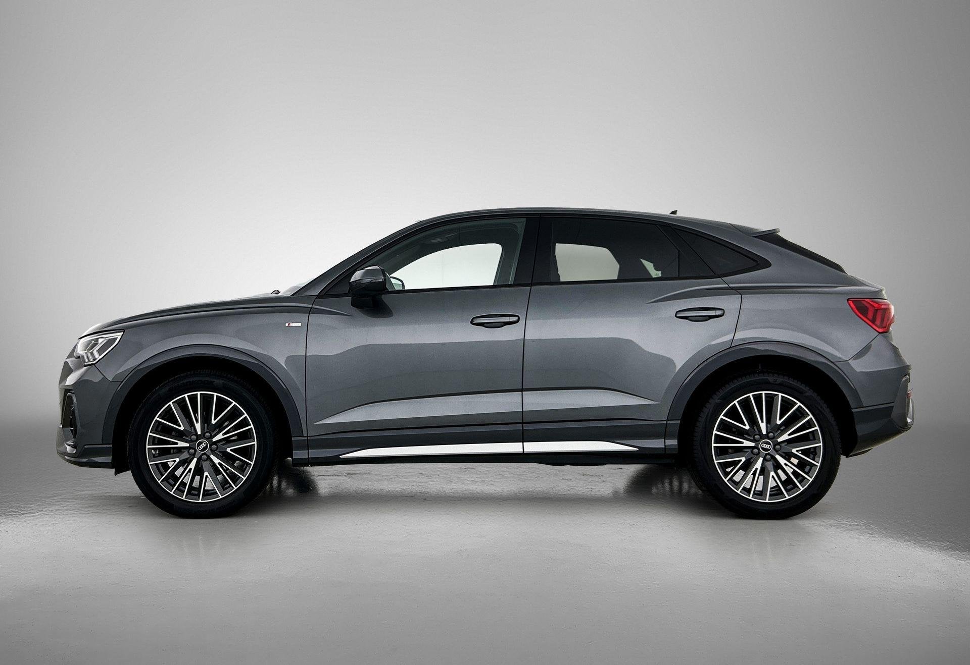 Audi Q3 Sportback 35 TFSI S Edition 150 PK | S-line | Automa, Auto's, 12 maanden, 4 cilinders, 1505 kg, Leder en Stof