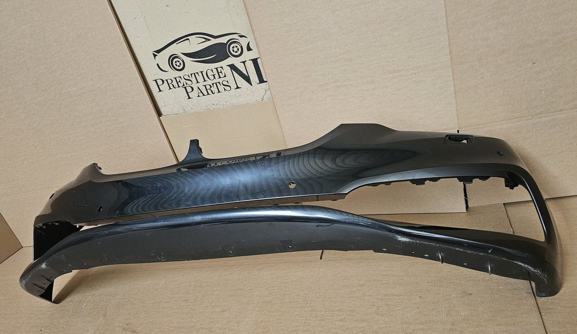 Voorbumper BMW 5 Serie G30 G31 PDC KLS Origineel 51117385336, Gebruikt, -, Voor, Ophalen of Verzenden