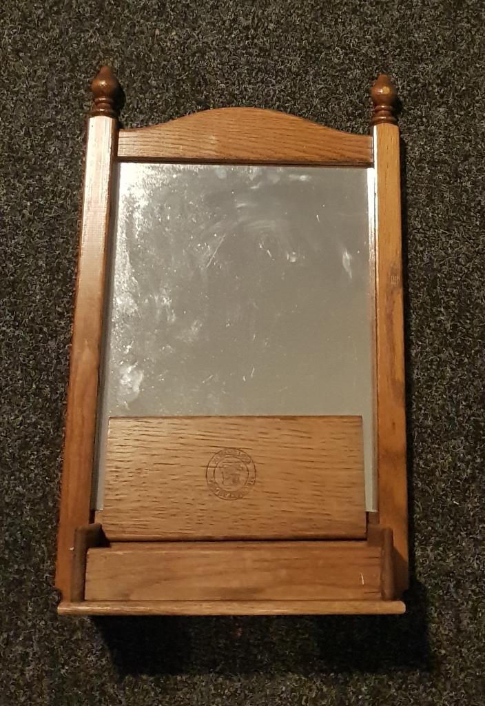 Oud hangspiegeltje met kammenbakje, Ophalen of Verzenden